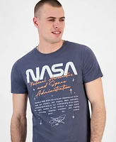 Tai Apparel Men's Nasa Regular-Fit Graphic T-Shirt