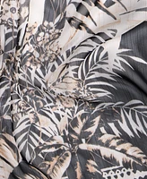 I.n.c. International Concepts Women's Tropical Leaf Border Print Square Scarf, Exclusively at Macy's