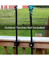 Deck Clamp - Outdoor Torch Mount Holder