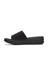 Clarks Cloudsteppers Women's Drift Twist Slip-On Flat Sandals