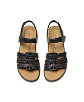 Clarks Collection Women's Elizabelle Kay Riptape Flat Sandals