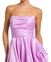 Mac Duggal Women's Strapless Ruched Gown