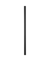 30" Long Matte Black Metal Cord Cover - 360 Lighting