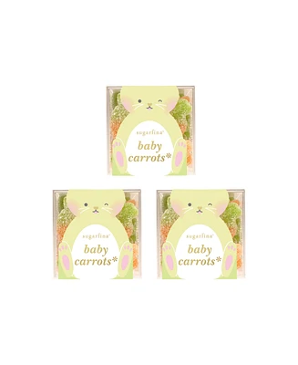 Sugarfina Easter Baby Carrots Small Candy Cubes, 3 Piece