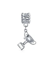 Bling Jewelry Sports Champion Trophy Dangle Charm Bead Sterling Silver for European Bracelet