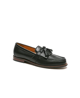 Tommy Hilfiger Men's Sohan Kilt Detail Tassel Loafers
