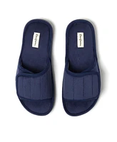 Dearfoams Men's Collin Terry Adjustable Shower Slide House Slipper