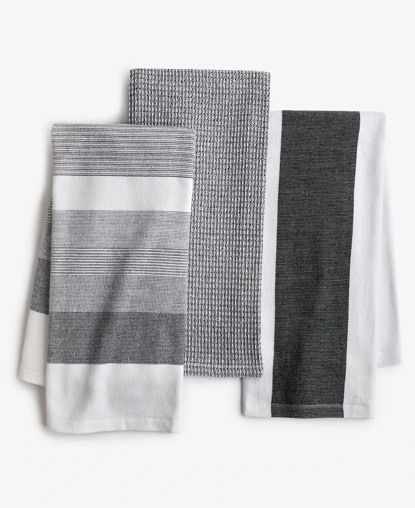 The Cellar 3 Pack Cotton Kitchen Towels, Exclusively at Macy's