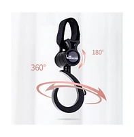 Sunveno Baby Stroller Hooks with Velcro Straps Set of 2