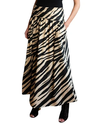 HotSquash London Women's Roll Top Maxi Skirt
