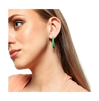 Rope Hoop Earrings