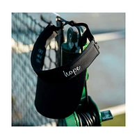 Women's Adjustable Band Sport Visor - Black