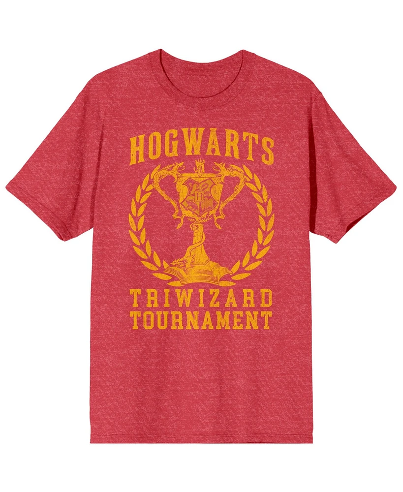 Harry Potter Men's Triwizard Tournament Red Crew