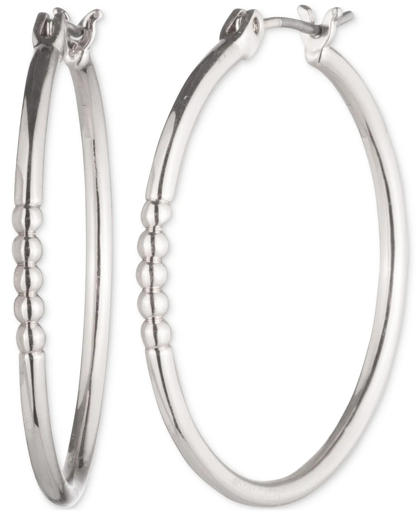 Lauren Ralph Lauren Bead Medium Hoop Earrings, 1.18"
