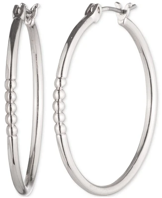 Lauren Ralph Lauren Bead Medium Hoop Earrings, 1.18"