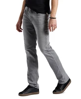 Men's Straight Six Sleek Gray Jeans