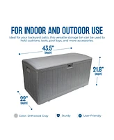 Plastic Development Group -Gallon Resin Outdoor Storage Deck Box