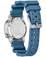 Citizen Women's Promaster Sea Dive 4 Light Blue Polyurethane Strap Watch 36.5mm