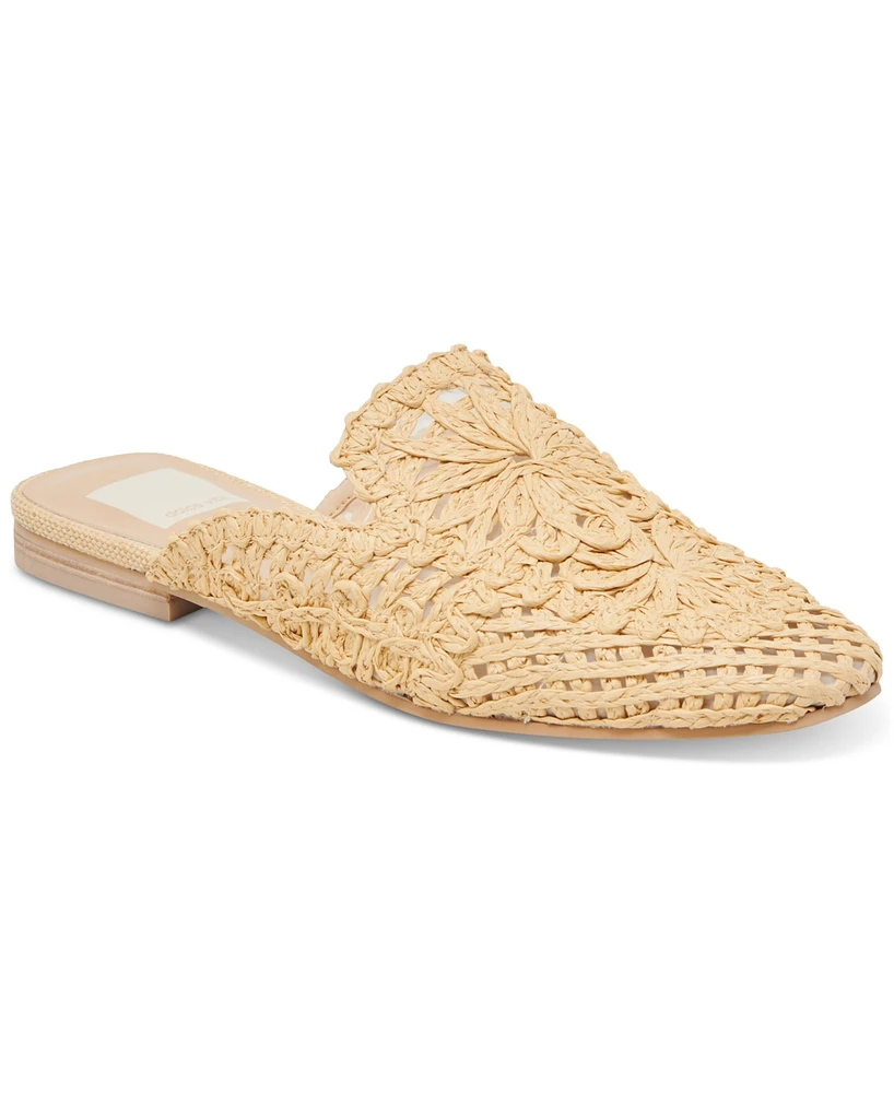 Dolce Vita Women's Diya Crochet Slide Flat Mules