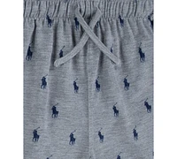 Polo Ralph Lauren Toddler Boys Jersey Knit Sleep Set