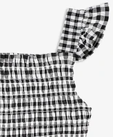 On 34th Toddler Girls Mommy & Me Gingham Smocked Dress, Exclusively at Macy's