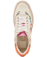 Dolce Vita Women's Fredy Platform Espadrille Lace-Up Floral Sneakers