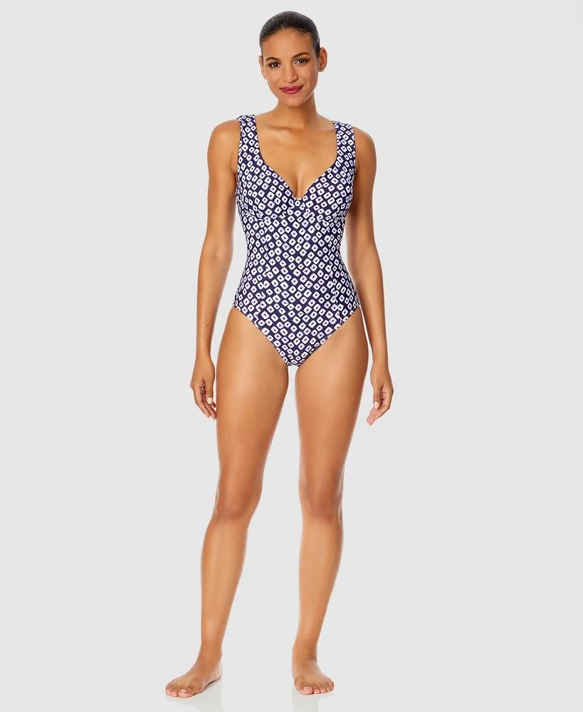 Anne Cole Women's Underwire Back-Cutout Swimsuit