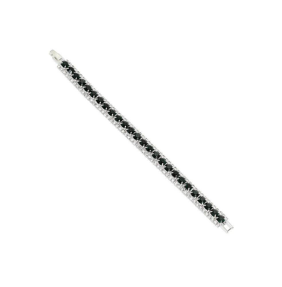 Stripe Tennis Bracelet