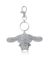 Hello Kitty Cinnamoroll Crystal-Embellished Keychain Travel Bag Charm