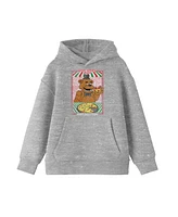 Five Nights at Freddy's Boys Pizza Ad Heather Grey Sweatshirt-xl