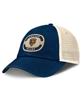 Top of the World Men's Navy Chicago Bears Team Patch Adjustable Hat