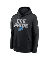 Nike Men's Black Detroit Lions Hometown Fleece Pullover Hoodie