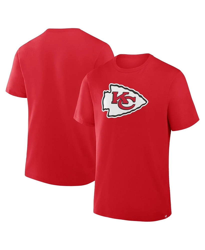 Fanatics Men's Red Kansas City Chiefs Legacy Cotton T-Shirt