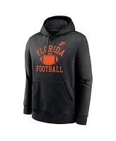 Nike Men's Black Florida Gators Legacy Football Icon Club Fleece Pullover Hoodie