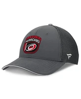 Fanatics Men's Gray Carolina Hurricanes Authentic Pro Home Ice Trucker Adjustable Hat