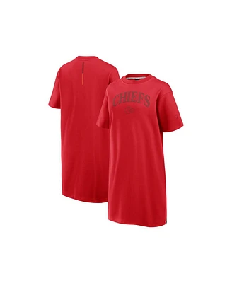 Fanatics Women's Red Kansas City Chiefs Elements Go Tri-Blend Dress