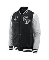 Fanatics Men's Black San Francisco Giants Elements Elite Full-Snap Jacket