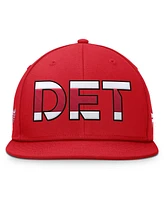 Fanatics Men's Red Detroit Red Wings Authentic Pro Team Rink Snapback Hat