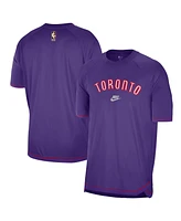 Nike Men's Purple Toronto Raptors 2024/25 Classic Edition Pregame Shooting T-Shirt