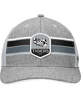 Top of the World Men's Heather Gray Lsu Tigers Essential Trucker Adjustable Hat