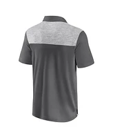 Fanatics Men's Heather Gray Kansas City Chiefs Long Shot Polo