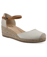 White Mountain Women's Maintain Espadrille Wedge Sandals