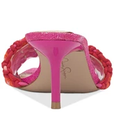 Jessica Simpson Women's Cameleah Embellished Woven Dress Sandals