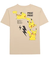 Pokemon Little & Big Boys Front Back T-Shirt