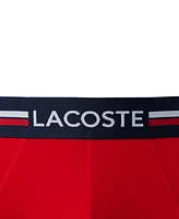 Lacoste Men's 3-Pack Regular-Fit Stripe Logo Briefs