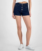 Tommy Jeans Women's Cotton Denim Button-Fly Shorts