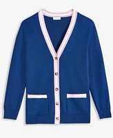 On 34th Women's Tipped Boyfriend Cardigan, Exclusively at Macy's