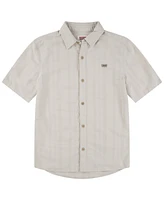Levi's Big Boys Textured Striped Shirt