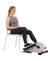 Sunny Health & Fitness Under Desk Elliptical Compact Peddler Exercise Trainer for at Home Training and Workouts, Sf-E3872