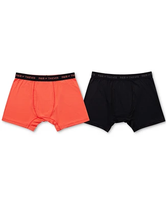 Pair of Thieves Men's SuperFit Breathable Mesh Boxer Brief 2 Pack